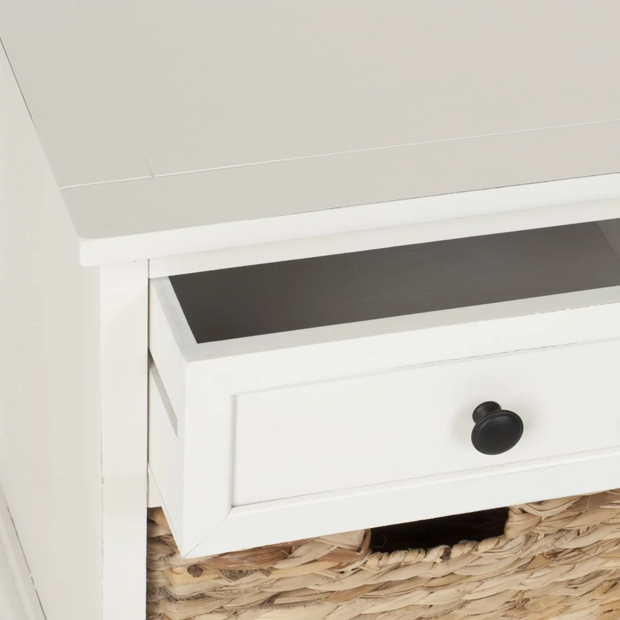 SAFAVIEH Damien 3-Drawer Storage Bench Distressed Cream