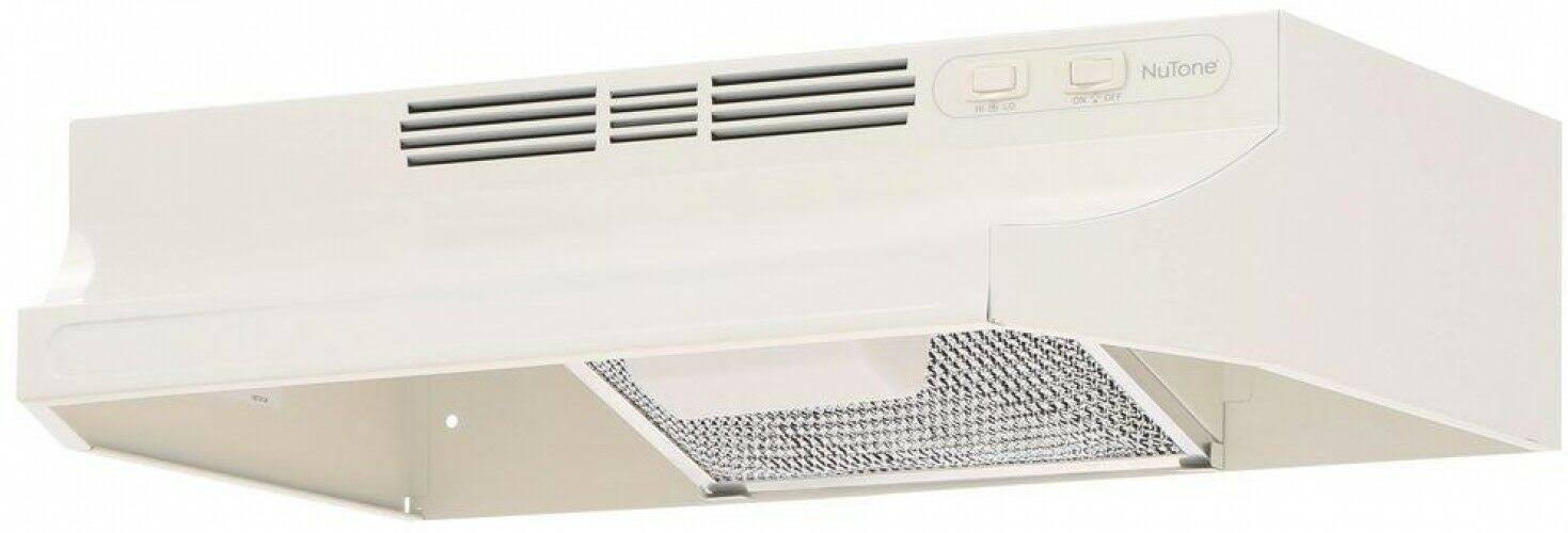 Nutone RL6200 Series 24 in. Ductless Under Cabinet Range Hood with Light in Bisque