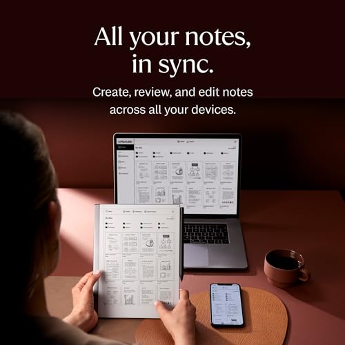 reMarkable 2 Bundle 2 Tablet (10.3&rdquo; Digital Paper Display) &ndash; Includes Marker Plus, Marker Tips, USB-A to USB-C Cable