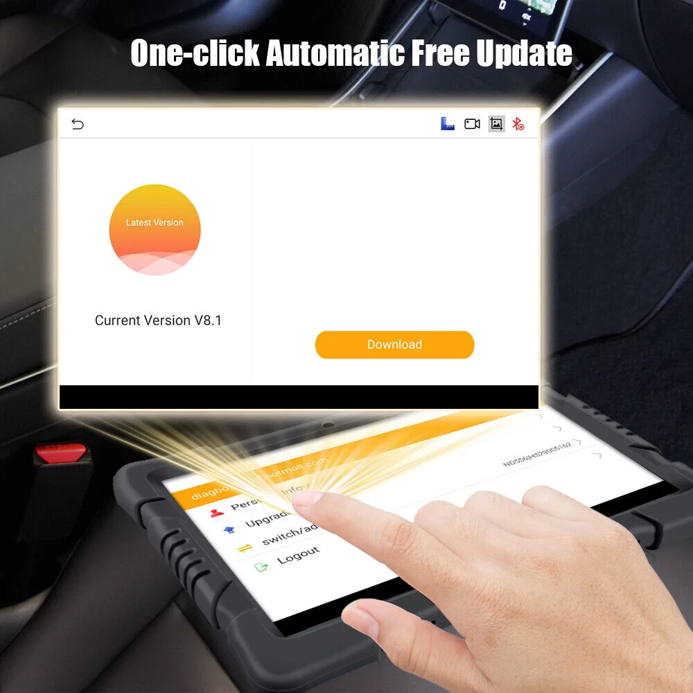 K2 Diesel Heavy Duty Truck Diagnostic Tool Full System OBD2 Automotriz Scanner