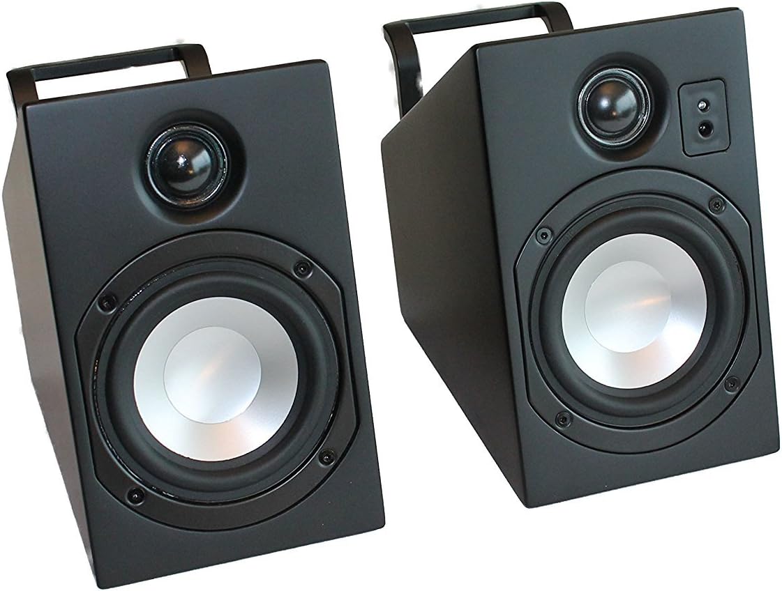 Vanatoo Transparent Zero Powered Speakers - Bluetooth Speakers - Speakers AUX, USB, Optical, Analog - Computer Speakers - TV Speakers