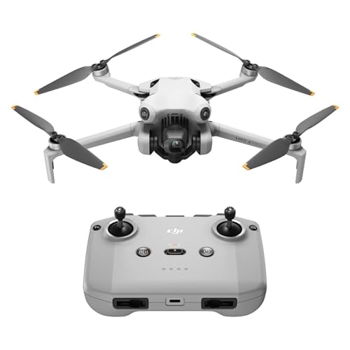 DJI Mini 4 Pro (DJI RC-N2), Drones with Camera for Adults 4K, Under 0.549 lbs/249 g, 34 Mins Flight Time, 20km Max Video Transmission Distance