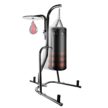 Lazy Buddy Heavy Punching Bag Stand, Height Adjustable Boxing Stand for Heavy Bag and Speed Bag - Sports Supplies Online Store