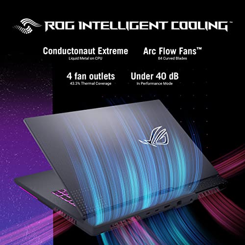 ASUS ROG Strix G17 (2023) Gaming Laptop, 17.3” QHD 240Hz, GeForce RTX 4070, AMD Ryzen 9 7945HX, 16GB DDR5, 1TB PCIe SSD, Wi-Fi 6E, Windows 11