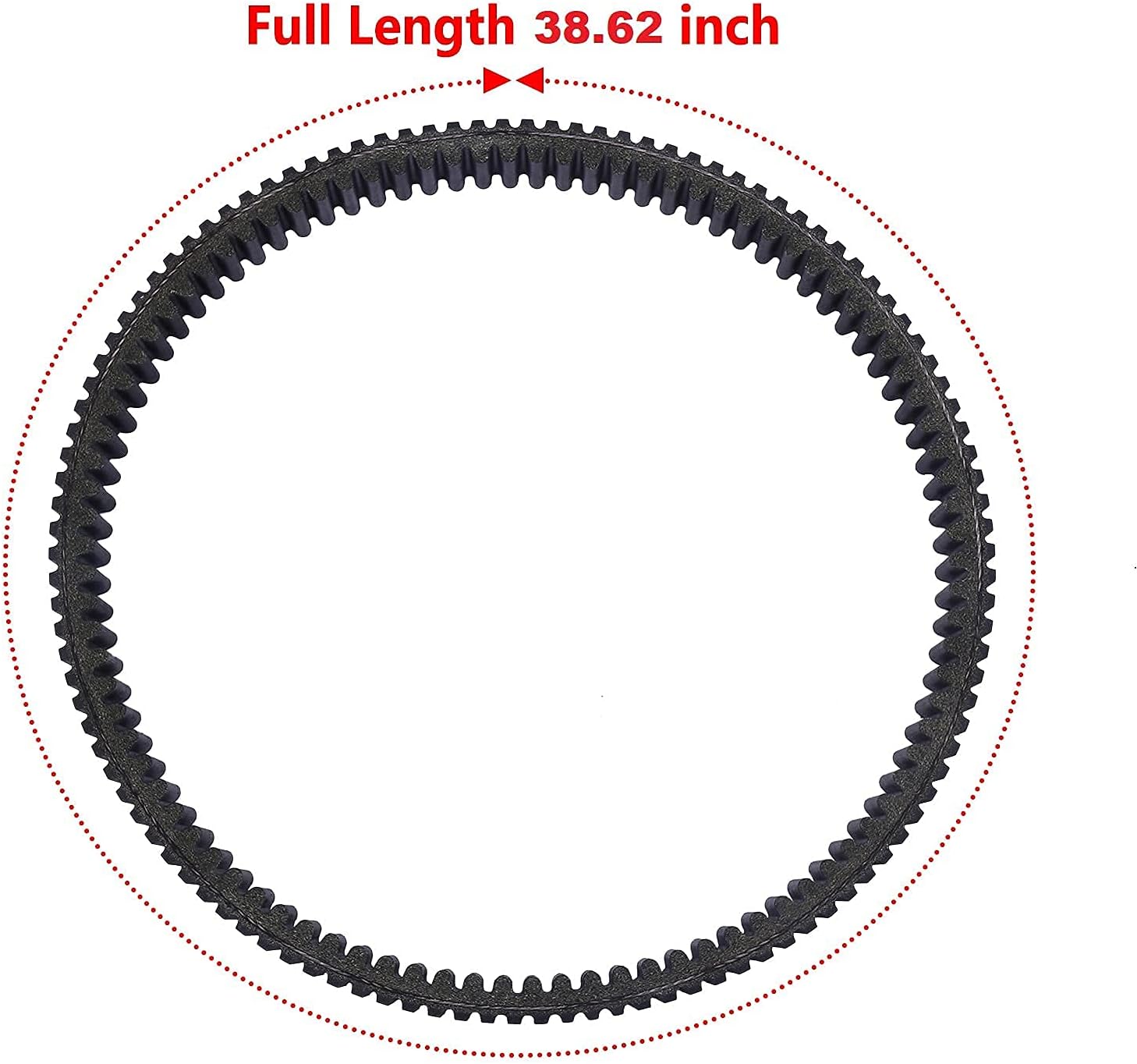 MINSTAR Drive Belt Replace NO.422280364 30C3750 Compatible with Can-Am Commander 800 1000 , Maverick 1000, Outlander(MAX) 450 570 650 800 850 1000