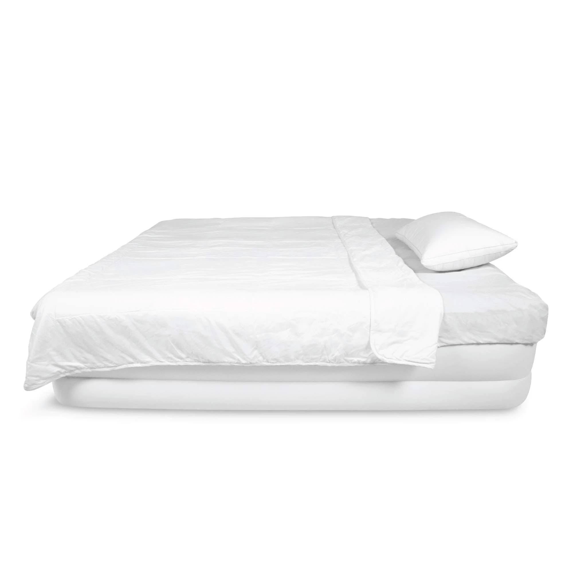Soundasleep Dream Series Air Mattress with ComfortCoil Technology u0026 Internal High Capacity Pump - King Size