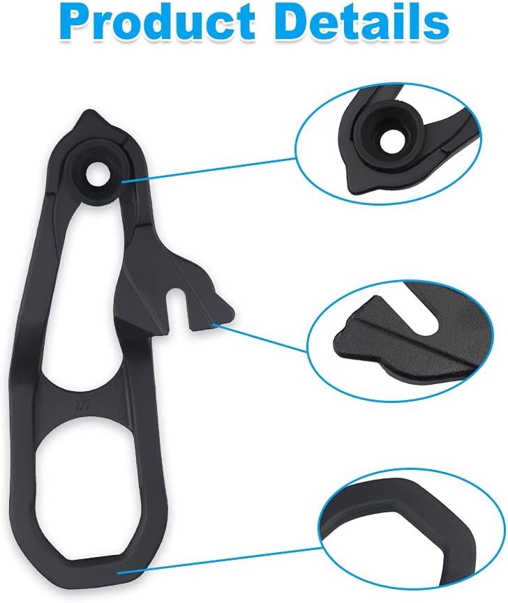JDMON Compatible with Heavy Duty Front Tow Hooks with Hardware Dodge Ram 1500 2019 2020 2021 Replaces 68272944AB 68272945AB