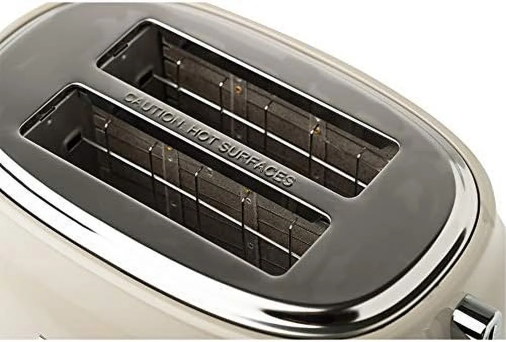 dorset wide slot stainless steel 2 slice toaster & dorset 1.7 liter stainless steel electric water kettle