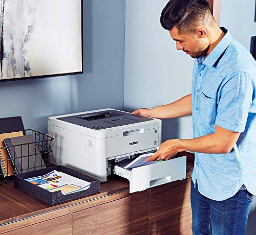 Brother HL-L3210CW Compact Digital Color Printer Providing Laser Printer Quality Results with Wireless - Radiant Selections