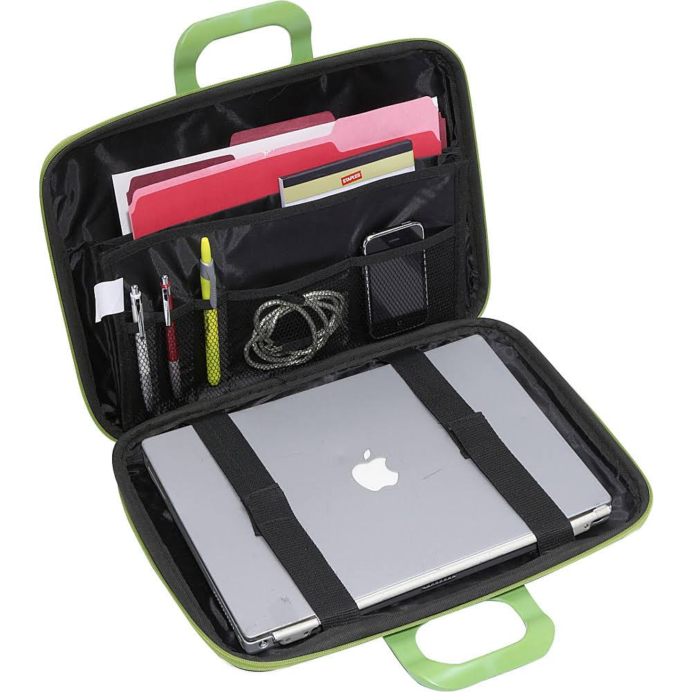 Bombata Classic Laptop Briefcase (Red)