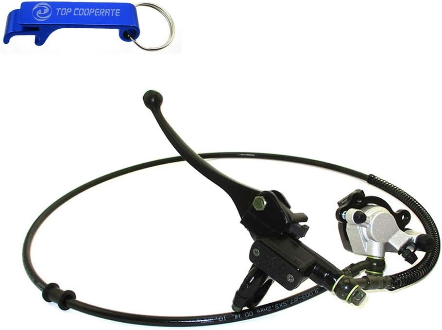 TC-Motor Upgraded Hydraulic Brake System 50 Incch Hose For Mini Bike Baja Doodlebug DB30 Minibikes Go Karts Pack of 2