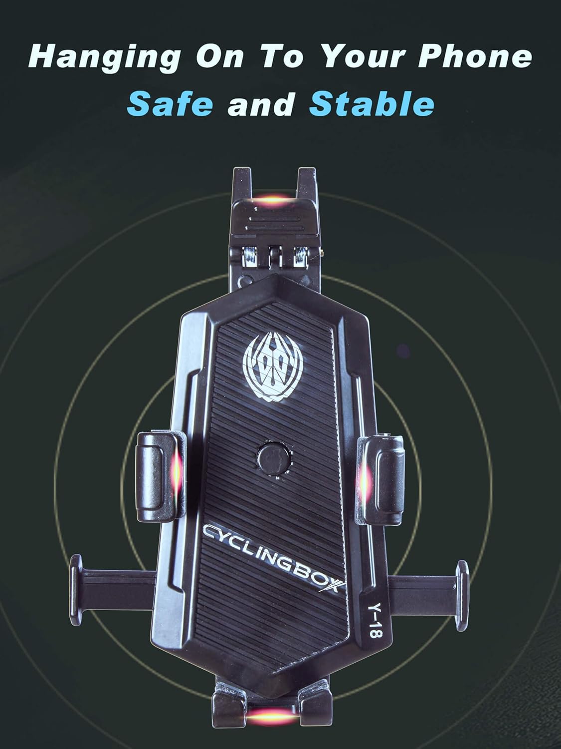 ZIDIYORUO UTV Phone Mount, Aluminium&nbsp;Alloy&nbsp;Cell Phone Holder for UTV/ATV/SXS, Compatible with 1.75"-2" Roll Bar Roll Cage