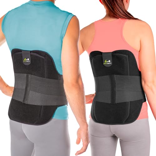 BraceAbility LSO Back Brace for Herniated, Degenerative & Bulging Disc Pain Relief, Sciatica