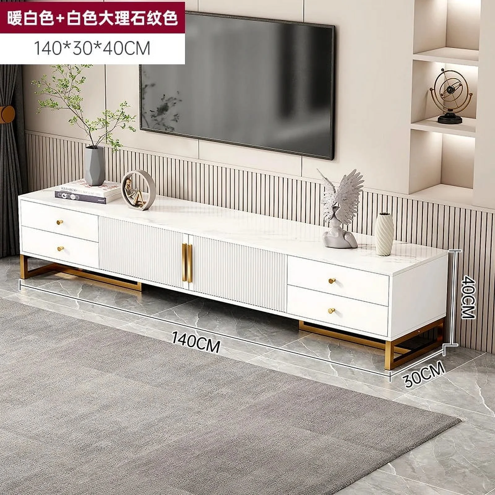 Drawer Storage Tv Stand Cabinet Living Room Wood Modern Tv Stand Cabinet Luxury Unique Mueble Para Tv Garden Furniture Sets