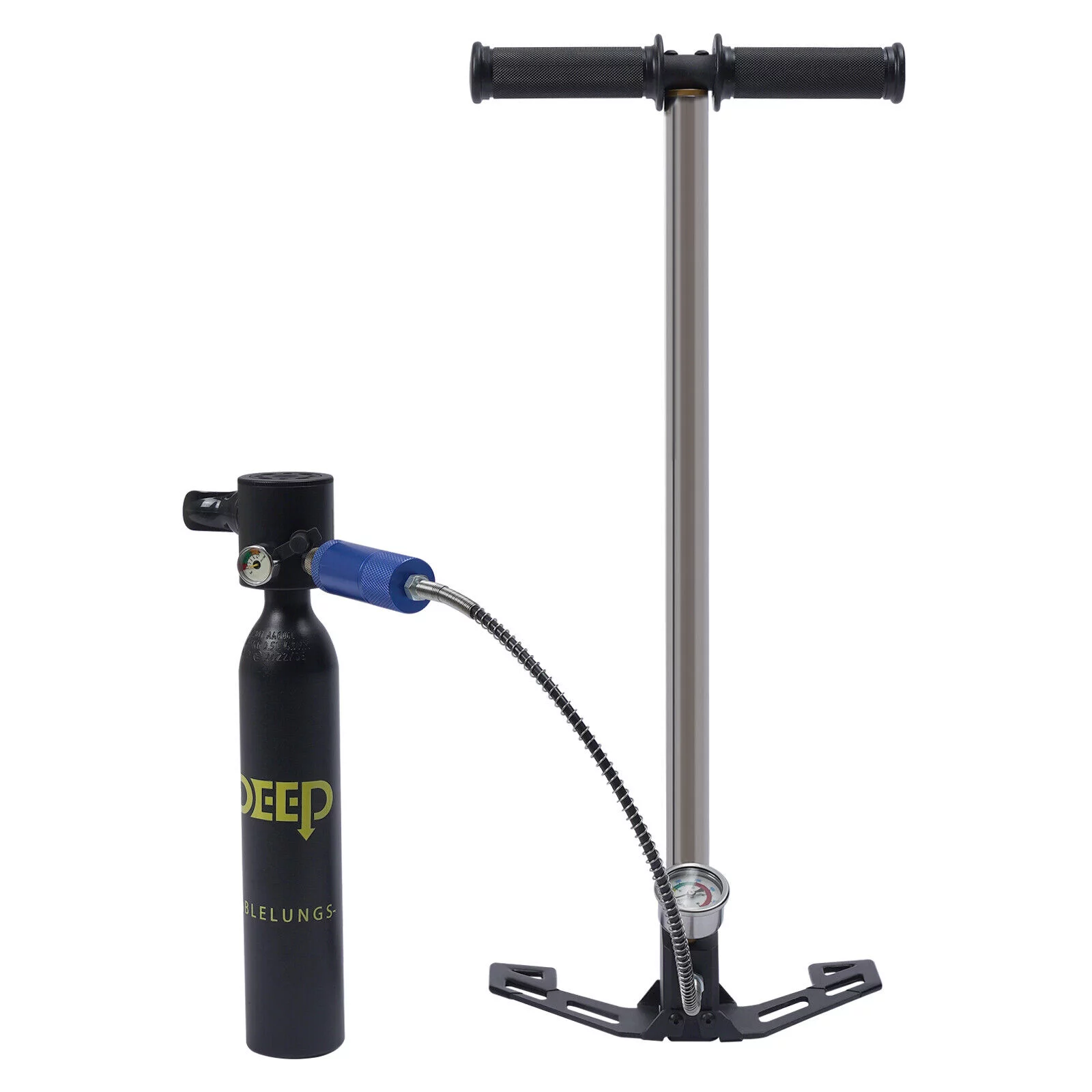 Miumaeov Mini Portable Scuba Tank Oxygen Cylinder Diving Gear Equipment High Pressure Air Pump Underwater Breathing Cylinder