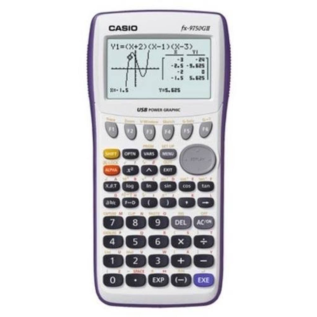 Casio Fx-9750gii Graphing Calculator - White (FX9750GAPL) 12730120