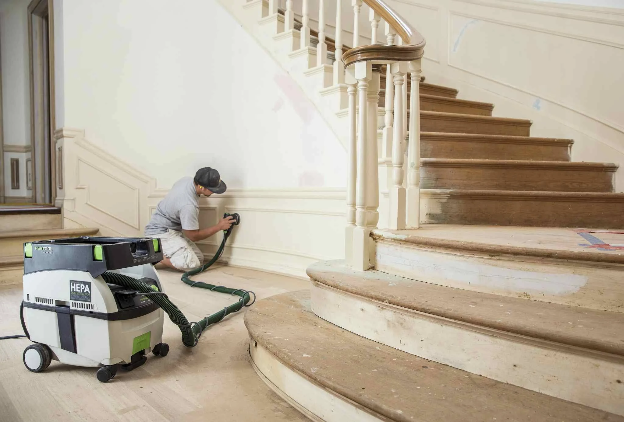 Festool CT MINI HEPA CLEANTEC Wet/Dry Canister Vacuum - Bagless - HEPA