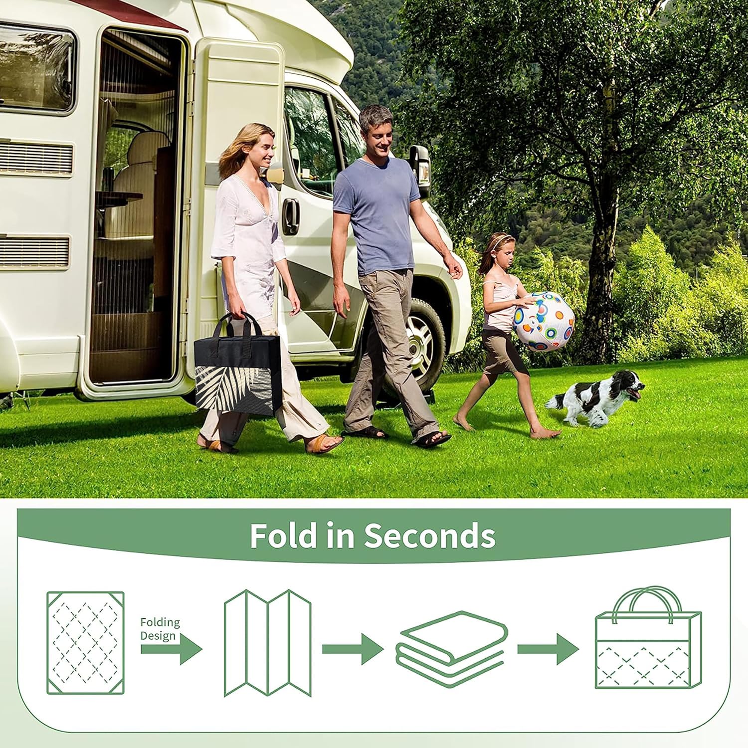GENIMO Outdoor Rug 9' x 18' Waterproof for Patios Clearance, Reversible Outdoor Plastic Straw Camping Rug Carpet, Large Area Rugs Mats for RV, Camper