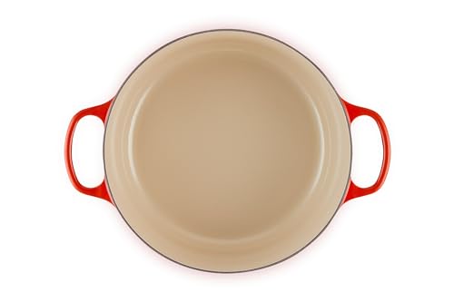 Le Creuset Enameled Cast Iron Signature Round Dutch Oven, 5.5 qt., Cerise