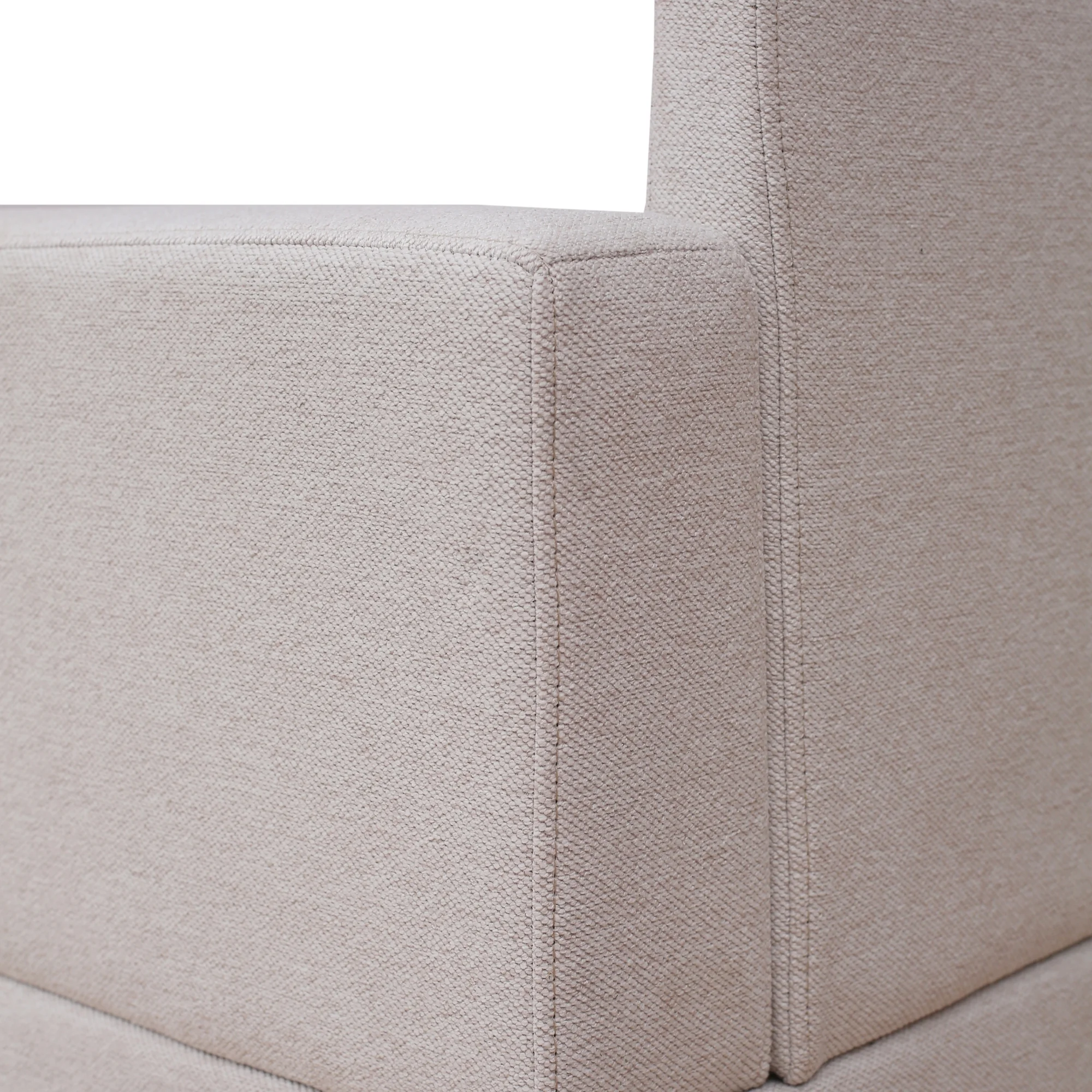 Dawn Whisper Modern Large Upholstered U-Shape Sectional Sofa, Extra Wide Chaise Lounge Couch, Beige