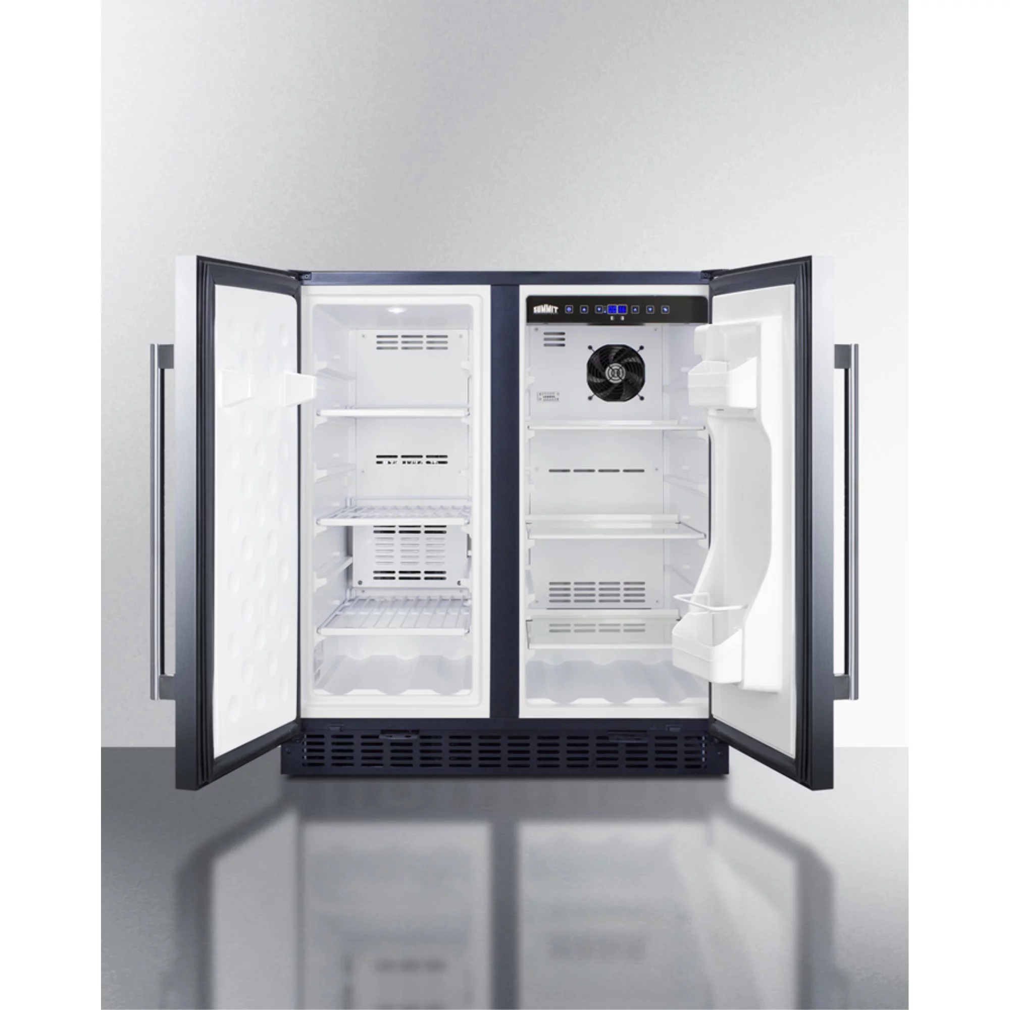 Summit Appliance Summit 29.5-inch 5.4 cu.ft. Convertible Undercounter Refrigerator with Freezer