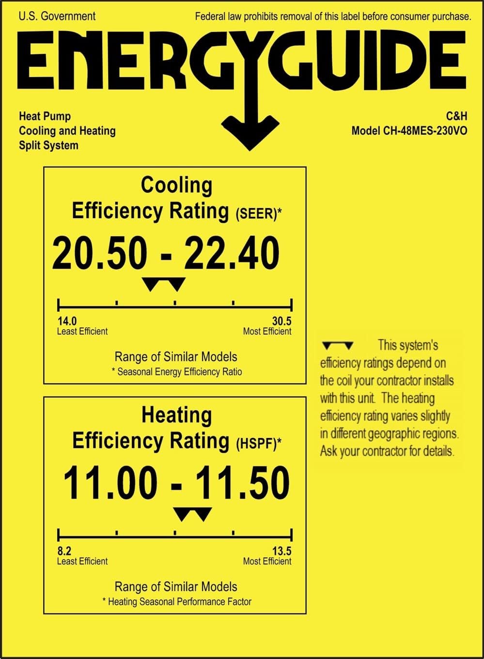Cooper & Hunter 5 Zone 9000 9000 12000 12000 12000 BTU Multi Zone Ductless Mini Split Air Conditioner Heat Pump Full Set with 25ft Installation Kits