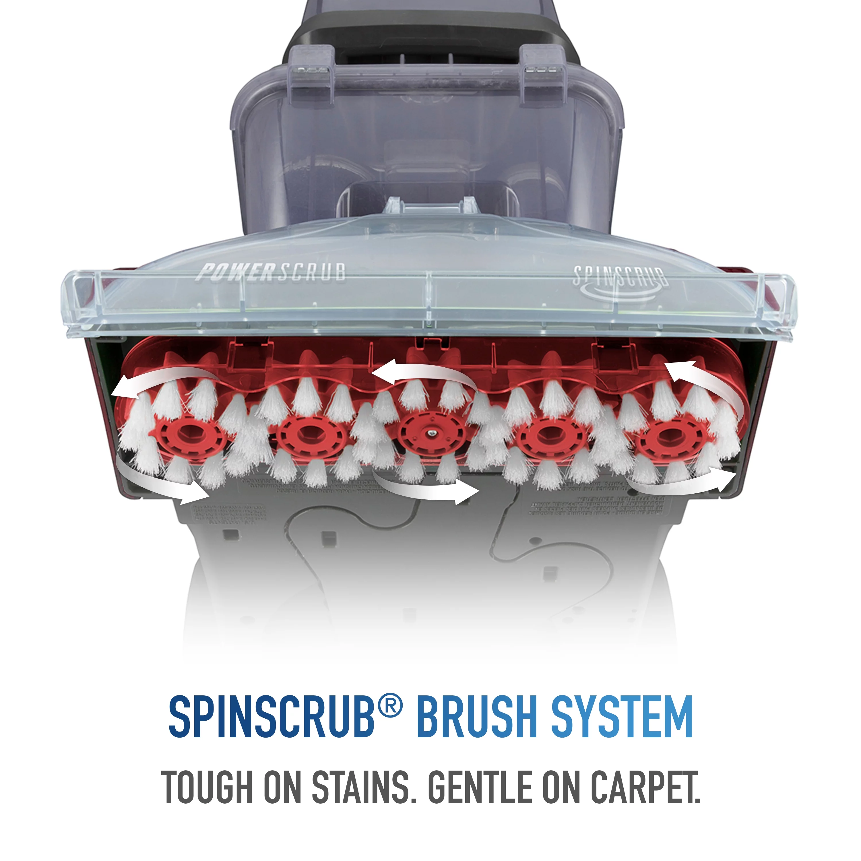 Hoover PowerScrub Carpet Cleaner with SpinScrub Technology, FH50135