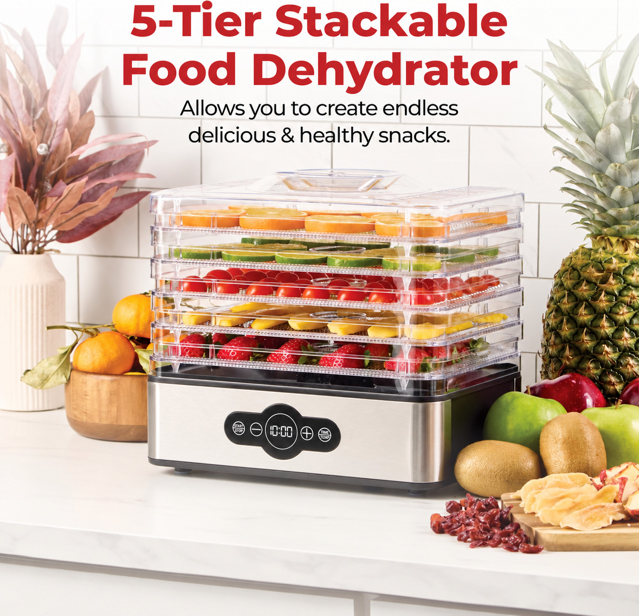 5-Tier Smart Food Dehydrator