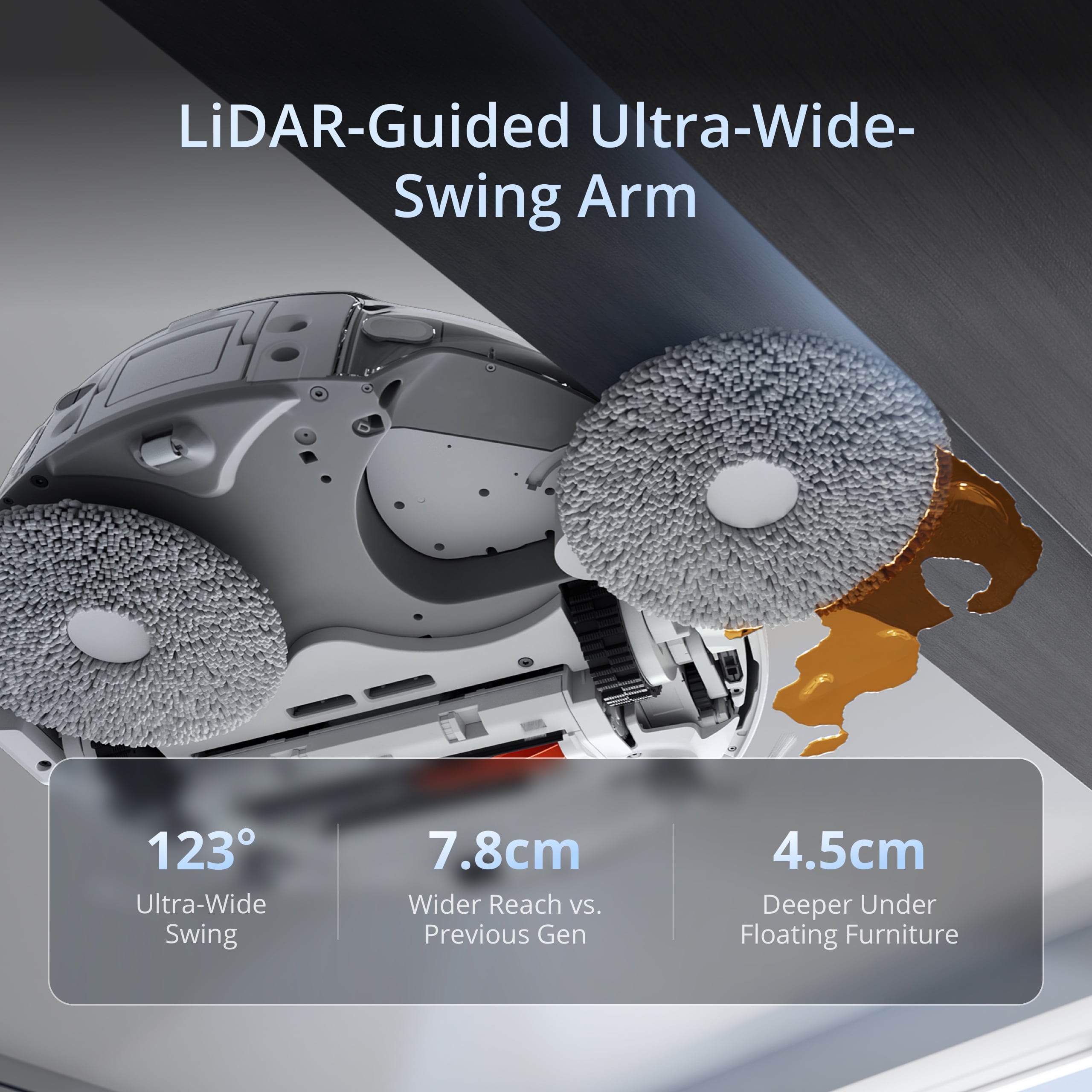 Smart Robot Vacuum & Mop – Water Tank Version