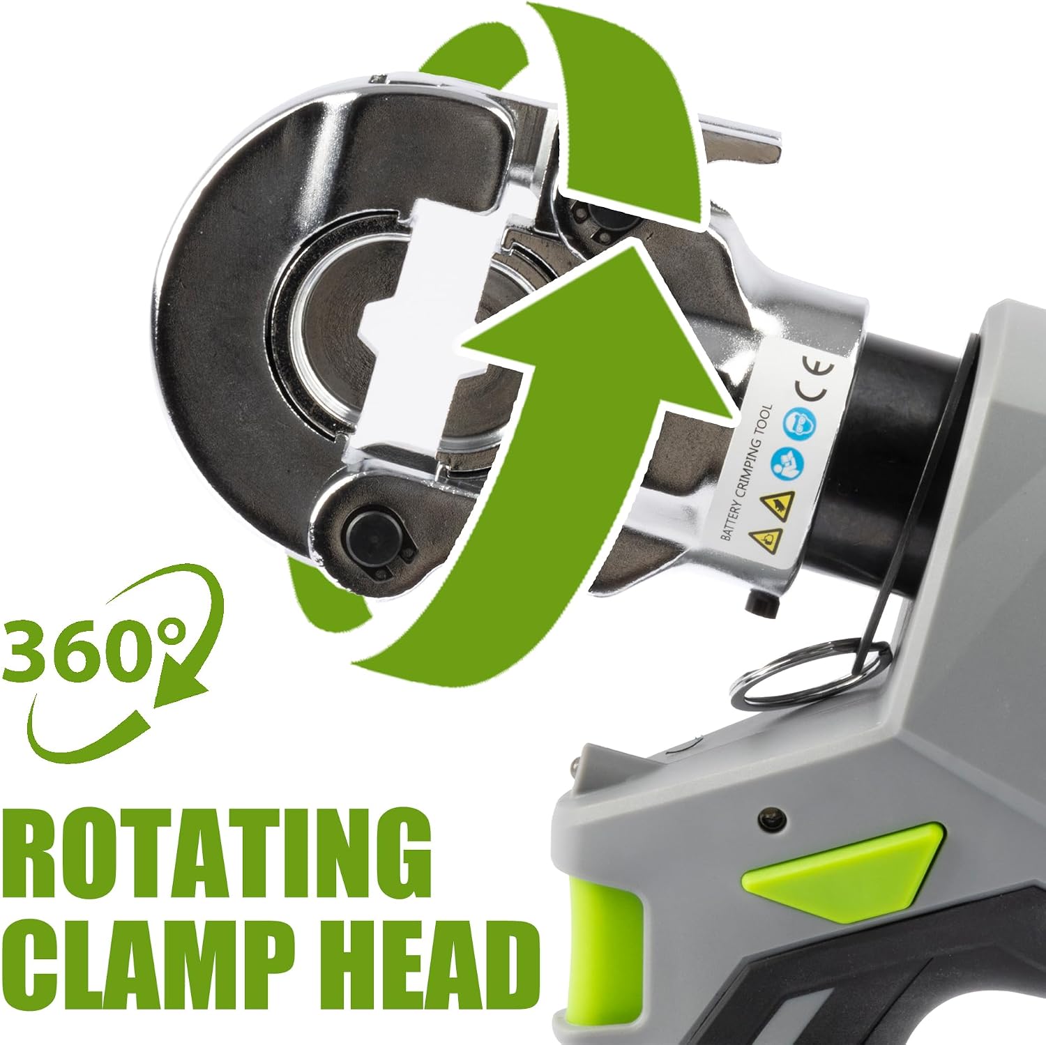 6.5-Ton Cordless Hydraulic Crimper Kit
