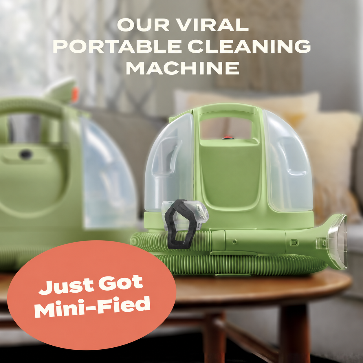 Little Green Mini Portable Carpet Cleaner