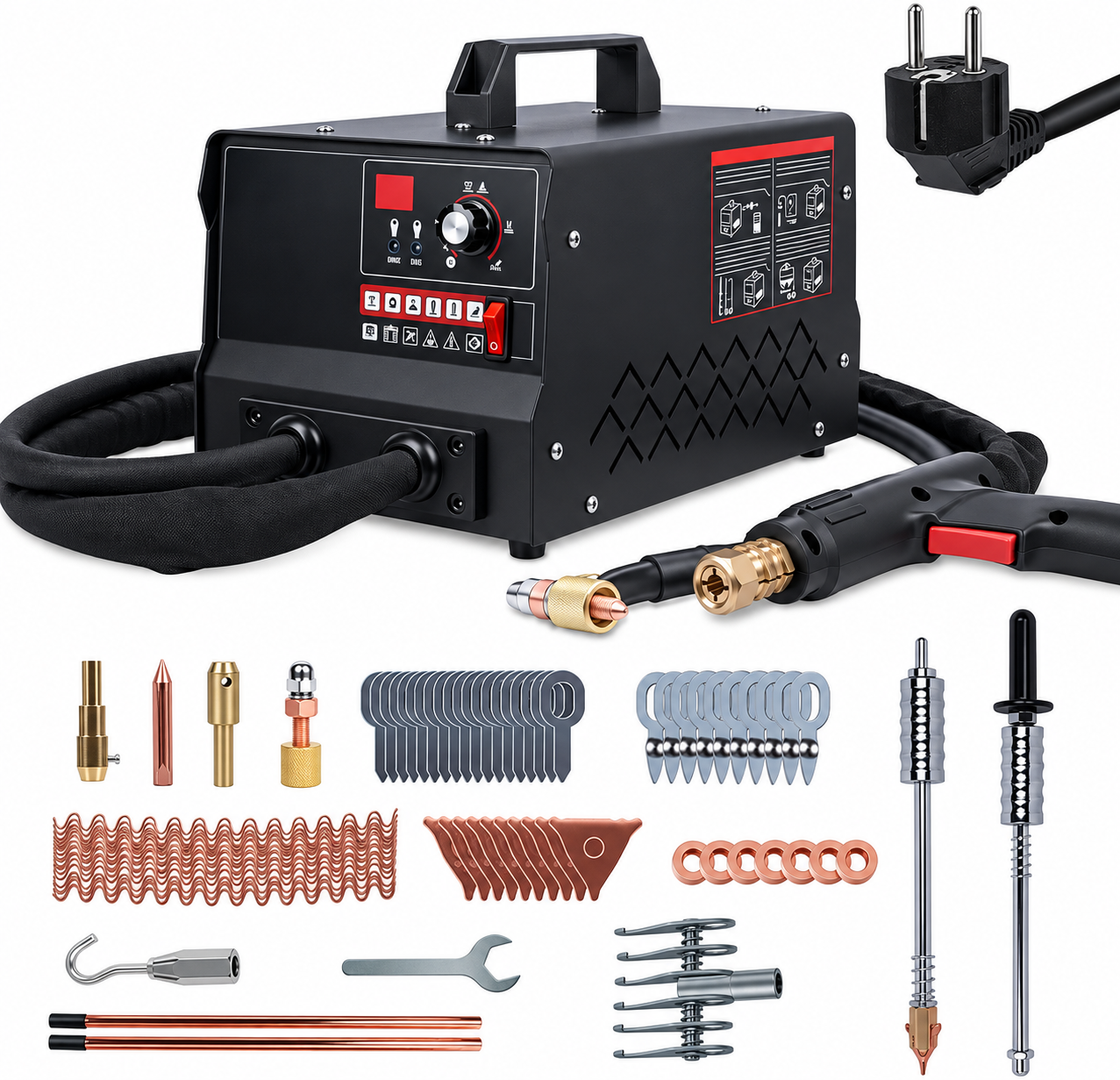 3500W Dent Puller Welder – Complete 220V PRO Kit