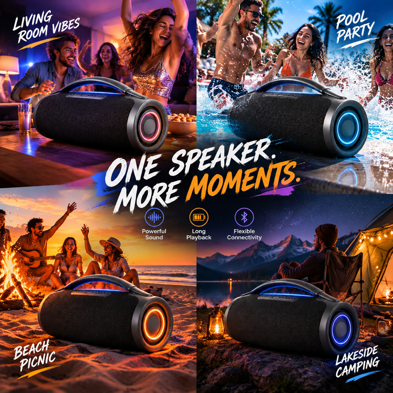 Flagship Portable Party Speaker