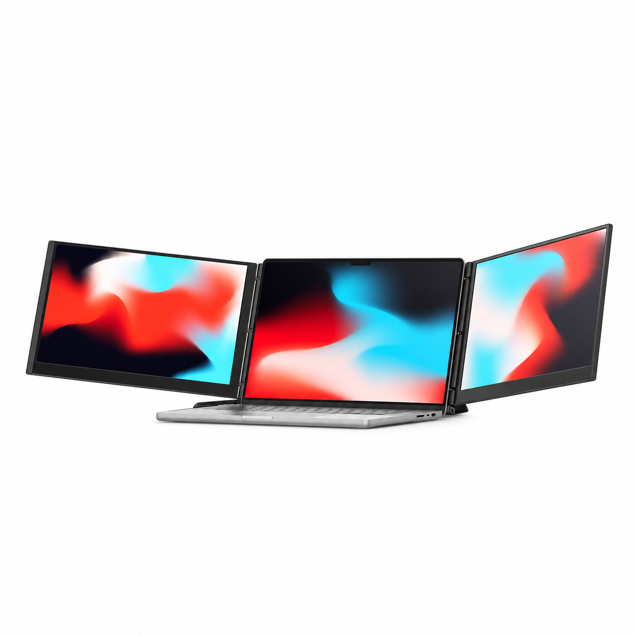 NEW  Trio 3 Pro  Triple your laptop’s screen space.