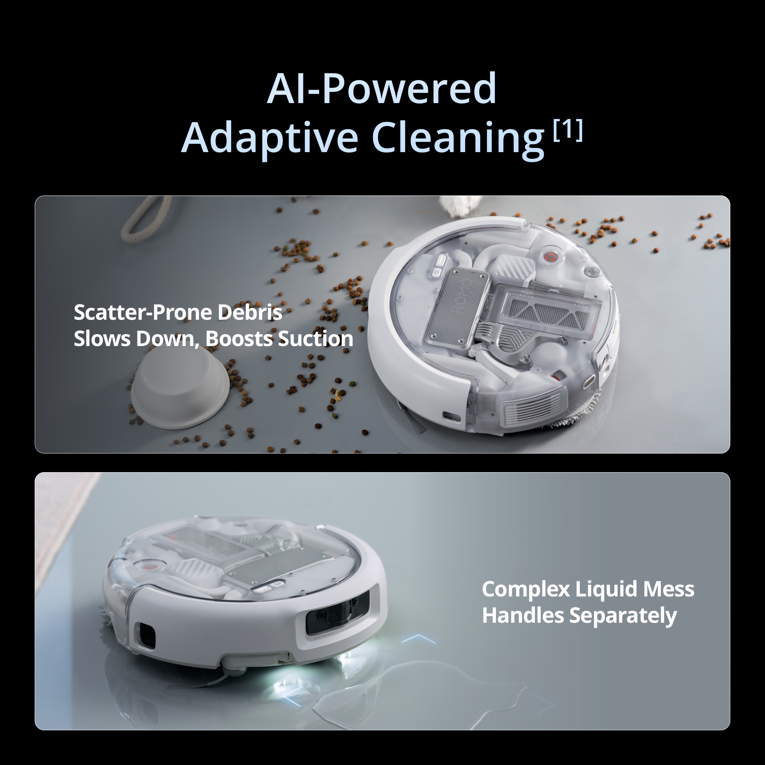 Smart Robot Vacuum & Mop – Water Tank Version