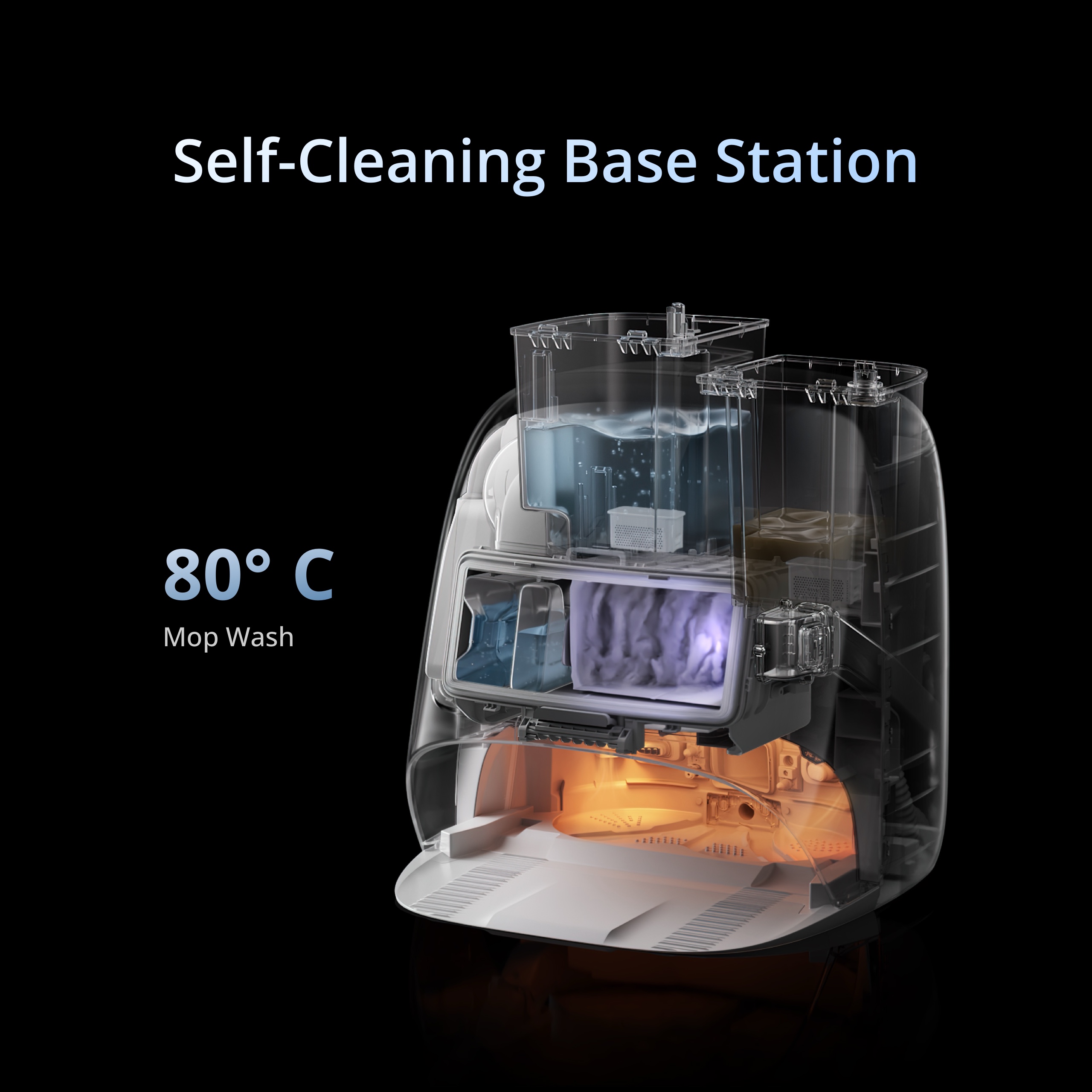 Smart Robot Vacuum & Mop – Water Tank Version