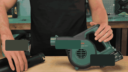 Real detachable nozzle assembly demonstration