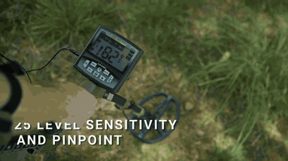 Real waterproof search coil demonstration