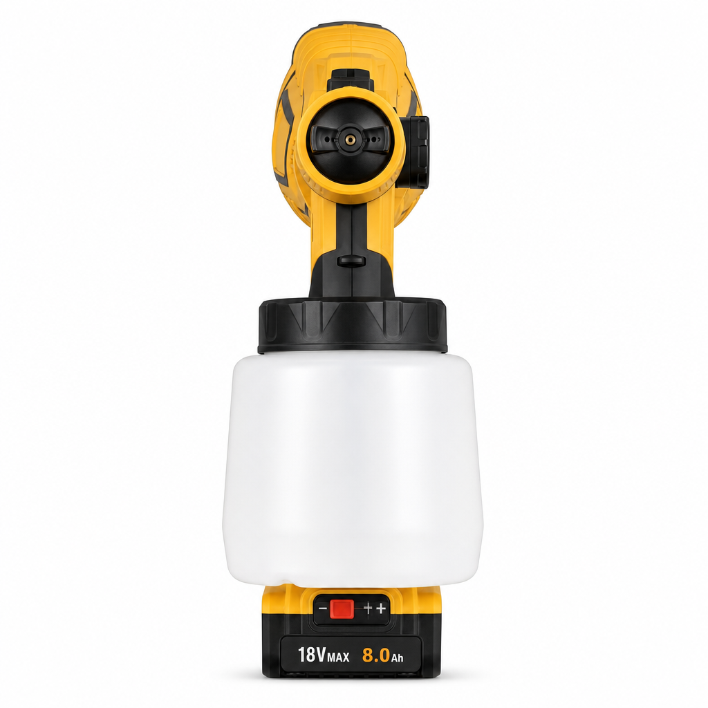 Compatible 18V Cordless Paint Sprayer – Lightweight, High-Precision HVLP