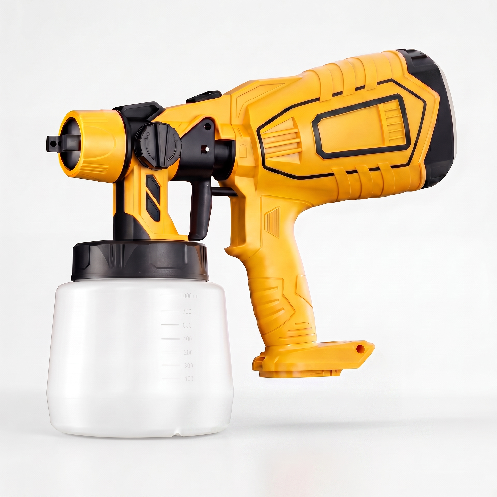 Compatible 18V Cordless Paint Sprayer – Lightweight, High-Precision HVLP