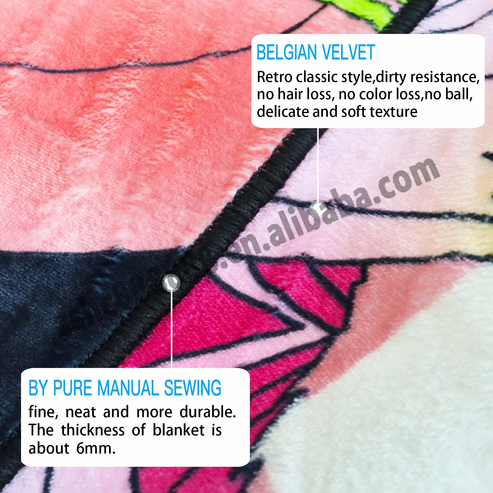 Anime Rug with Non-Slip Backing