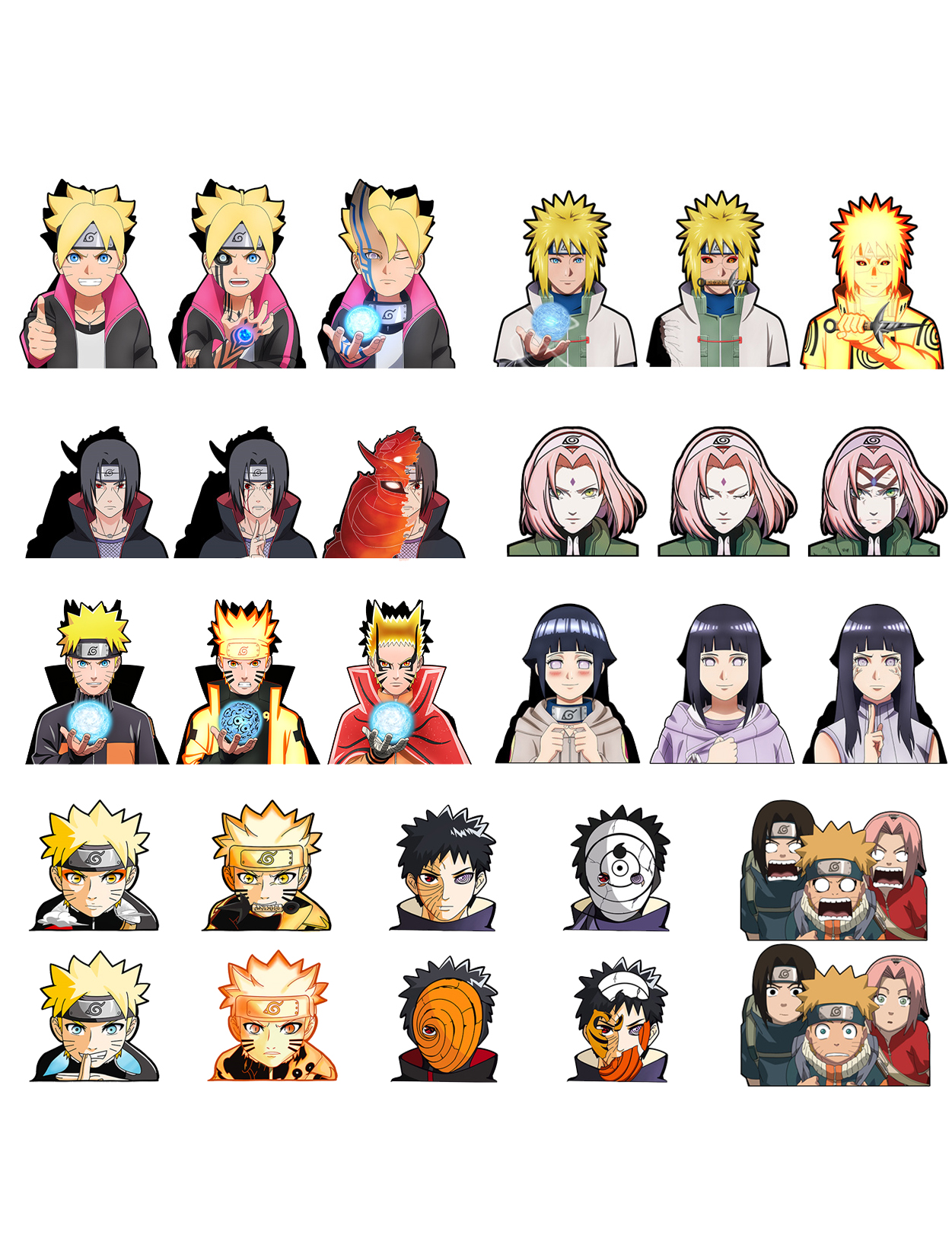Naruto 3D Stickers Wholesale | OEM/ODM Supplier
