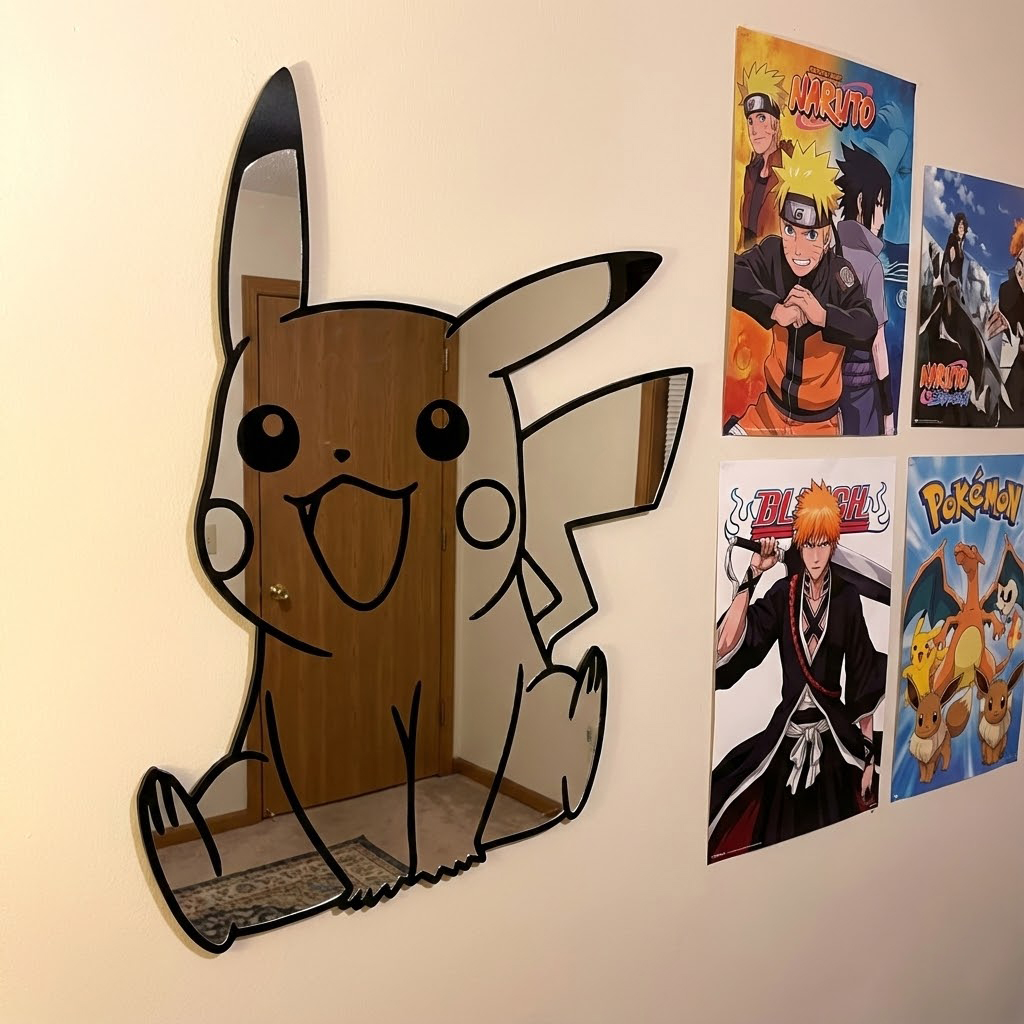 Pokémon Anime Acrylic Mirrors Wholesale | Custom Shape OEM
