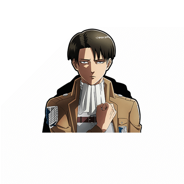 Attack on Titan Anime 3D Lenticular Stickers