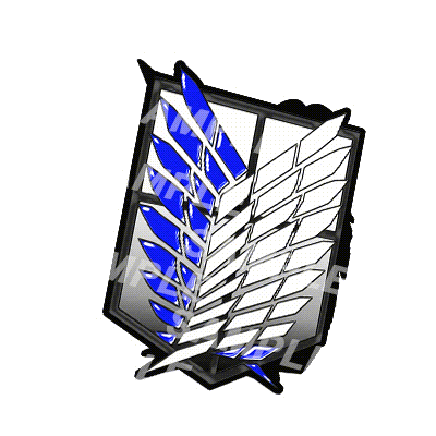 Attack on Titan Anime 3D Lenticular Stickers