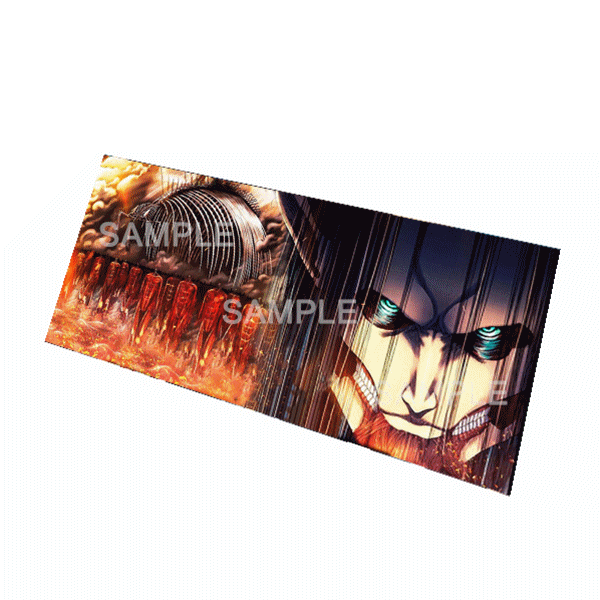 Attack on Titan Anime 3D Lenticular Stickers