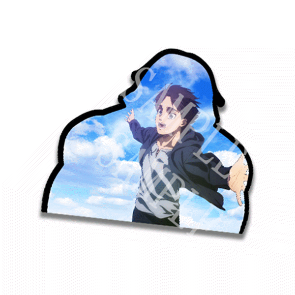 Attack on Titan Anime 3D Lenticular Stickers