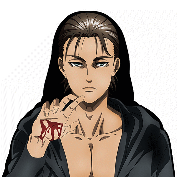Attack on Titan Anime 3D Lenticular Stickers