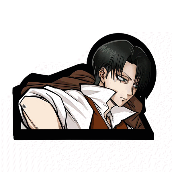 Attack on Titan Anime 3D Lenticular Stickers