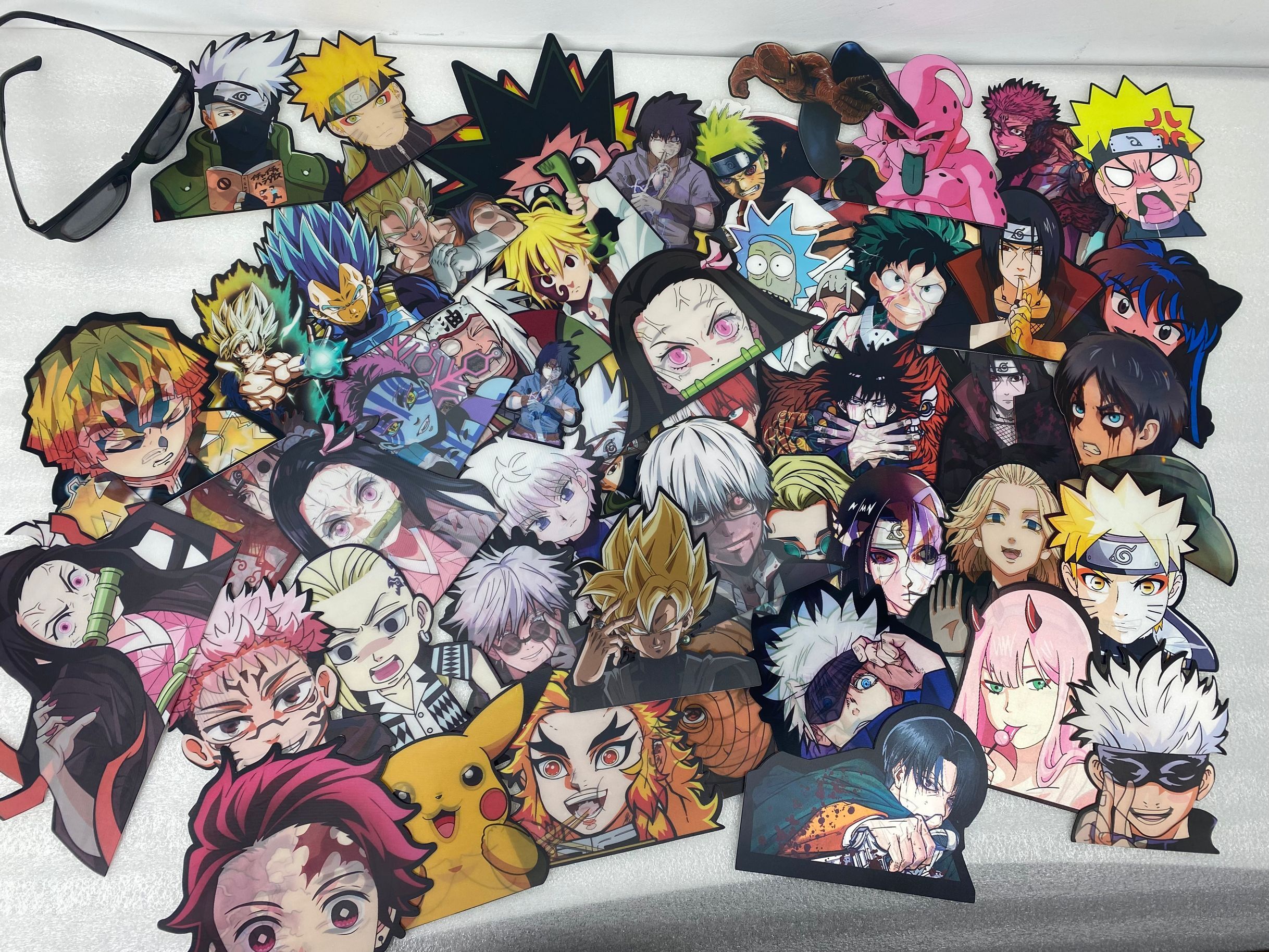 Attack on Titan Anime 3D Lenticular Stickers